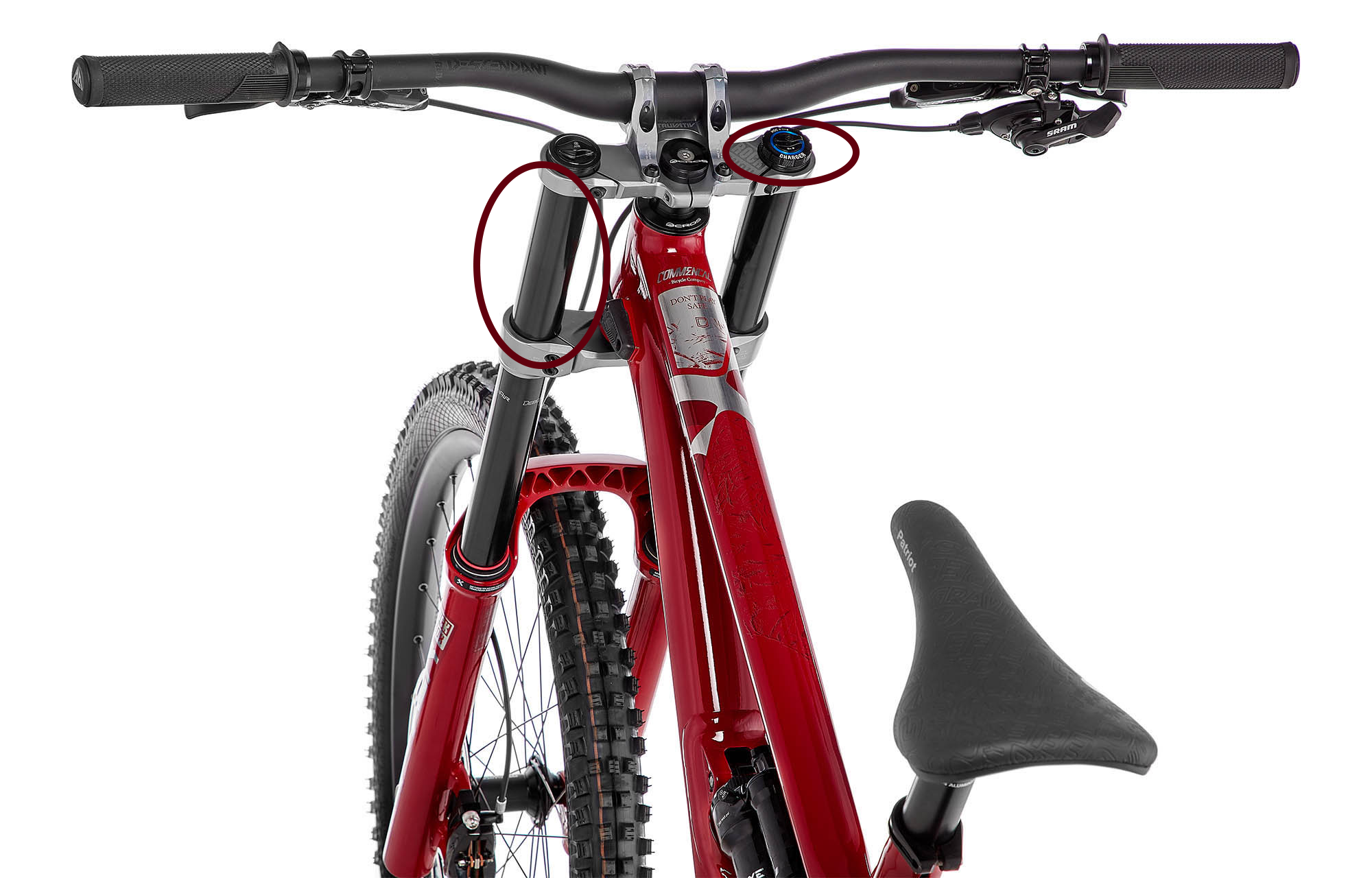 DH Commencal Furious Red Boxxer Red